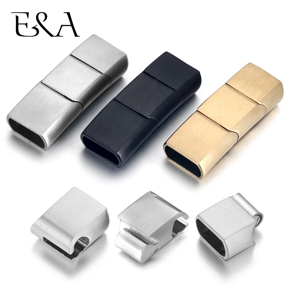 Jewelry Making Parts - Extended Stainless Steel Clasp Three Parts