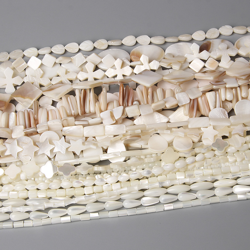 Jewelry Making Using Beads - Natural Freshwater Mother of Pearl Shell