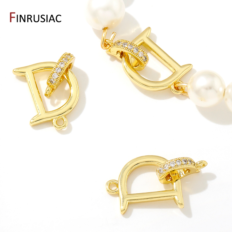 Jewelry Making With Beads - 18K Gold Plated Brass Fasteners For
