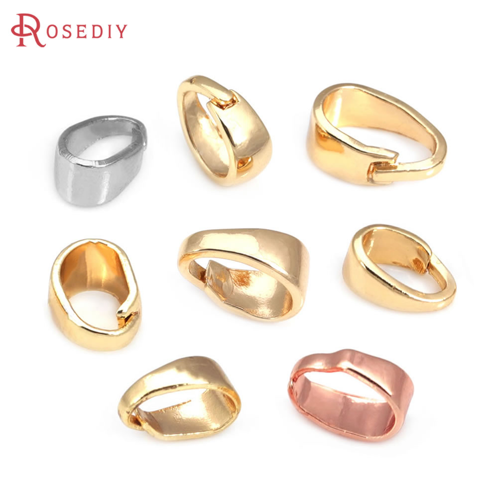 Jewelry Making Metal Supplies - 7x3.5MM 6x4MM 7x5MM 9x4MM 18K Gold