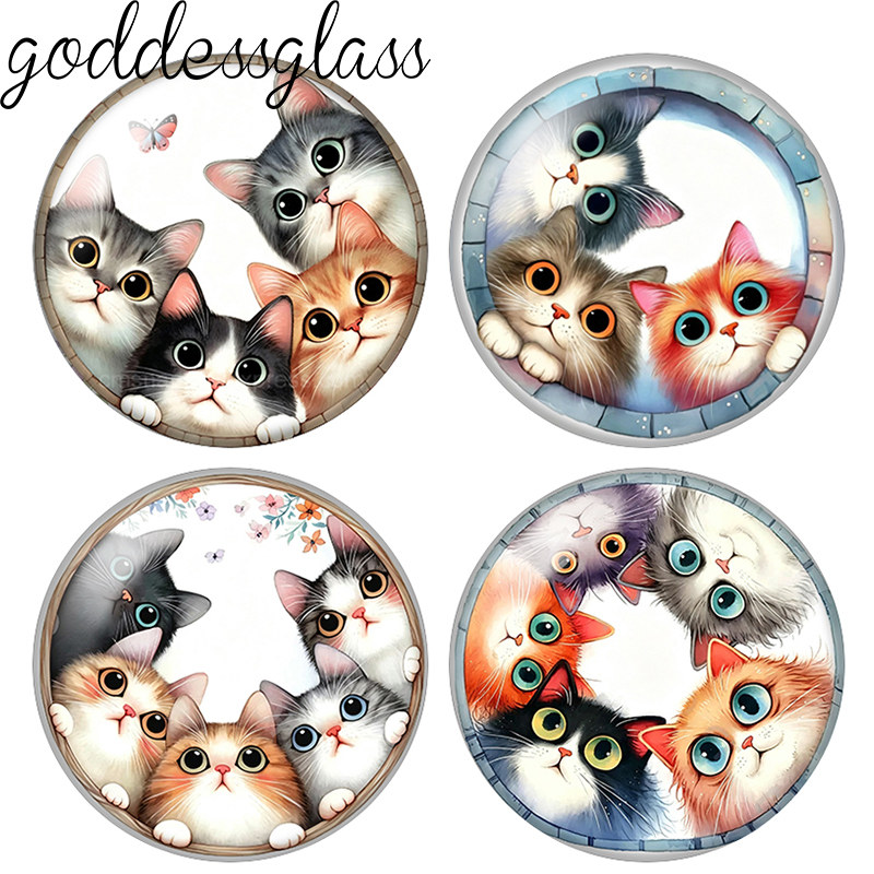 Jewelry Making The Well - Cats forming a circle around the