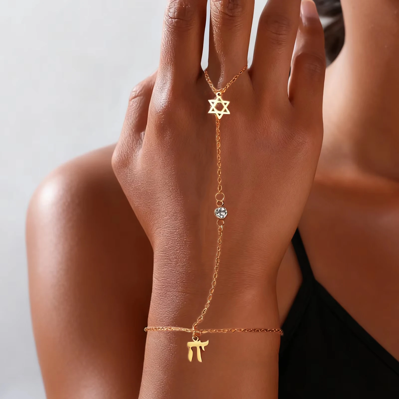 Jewelry Making Jewelry - Jewish Star of David Hebrew Letter