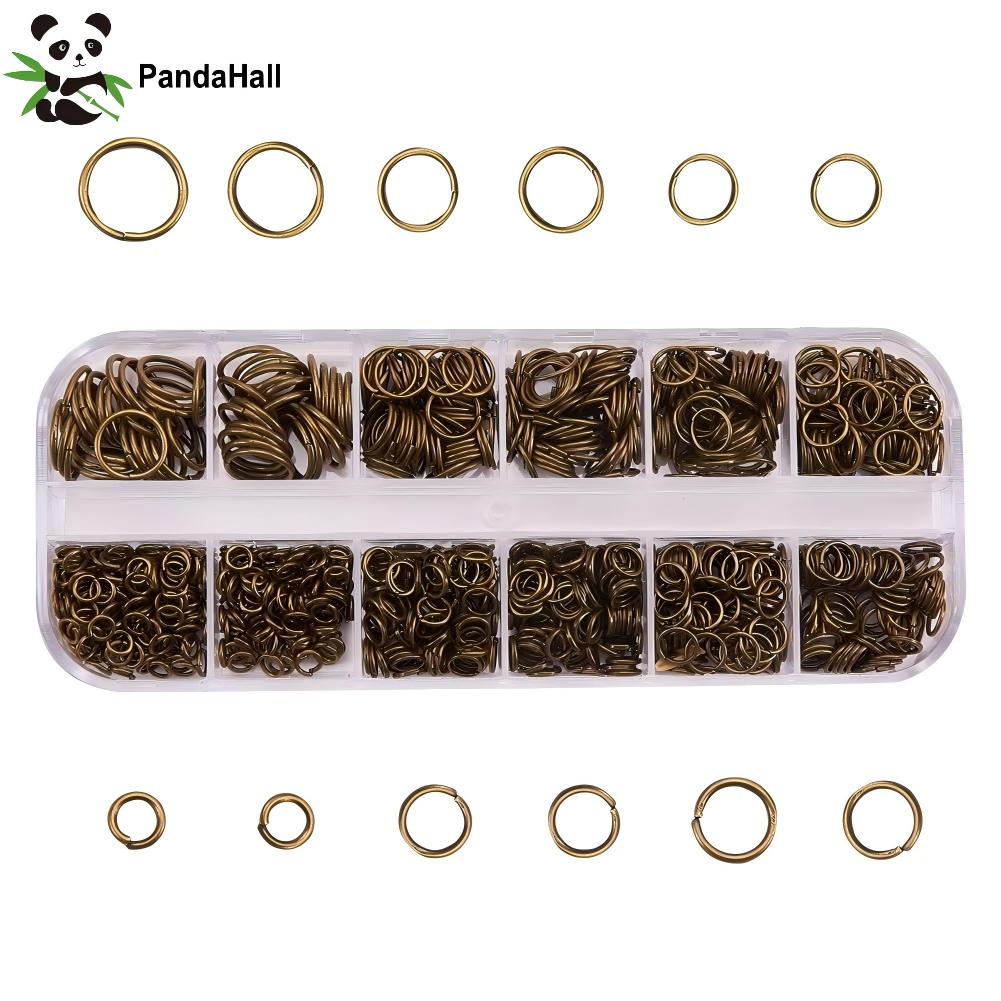 Jump Ring Assorted - PandaHall About 1000pcs Iron Jump Rings