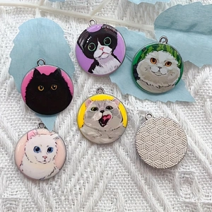 10pcs cartoon animal cat ename - Jewelry Making Jewelry ulasan dan harga