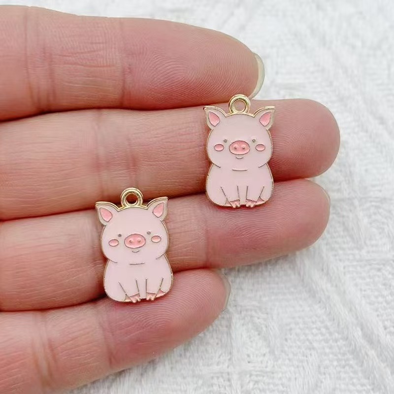 10pcs Cartoon Penguin Panda DI - Jewelry Making Jewelry ulasan dan harga