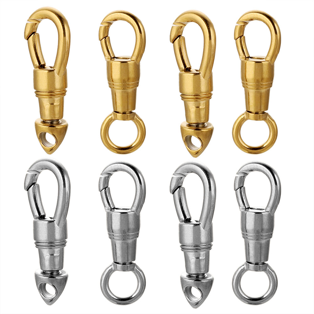 2pcs/lot Stainless Steel Bag K - Jewelry Making Metal Supplies ulasan dan harga