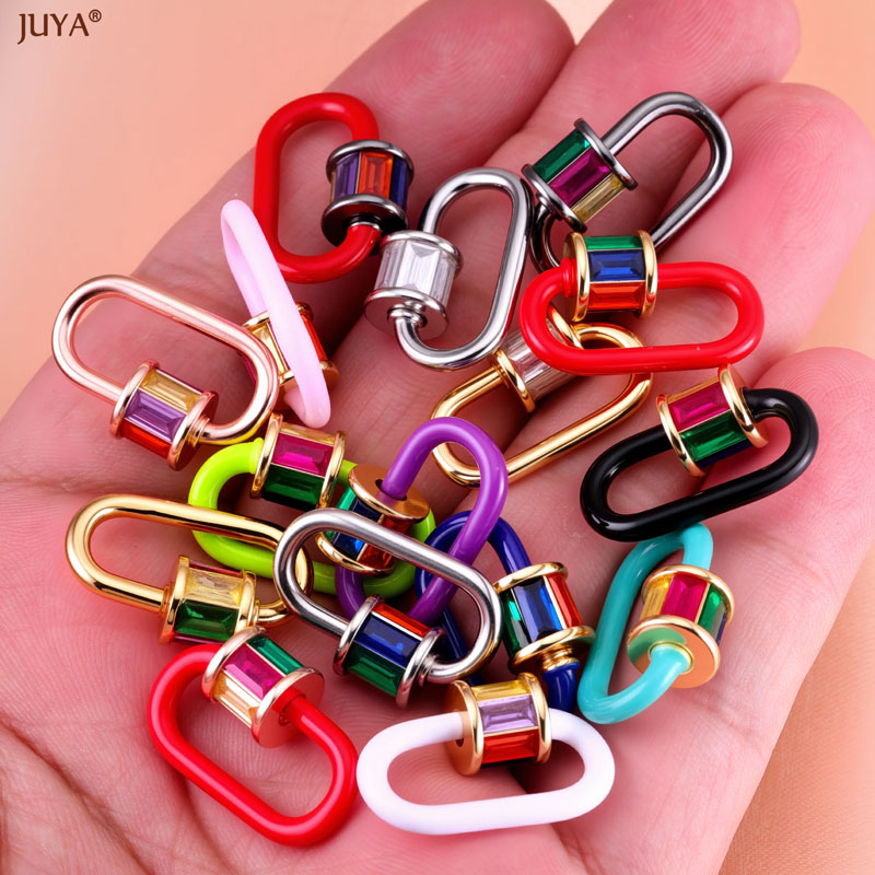 JUYA Rainbow Crystal Enamel Sc - Jewelry Making Parts ulasan dan harga