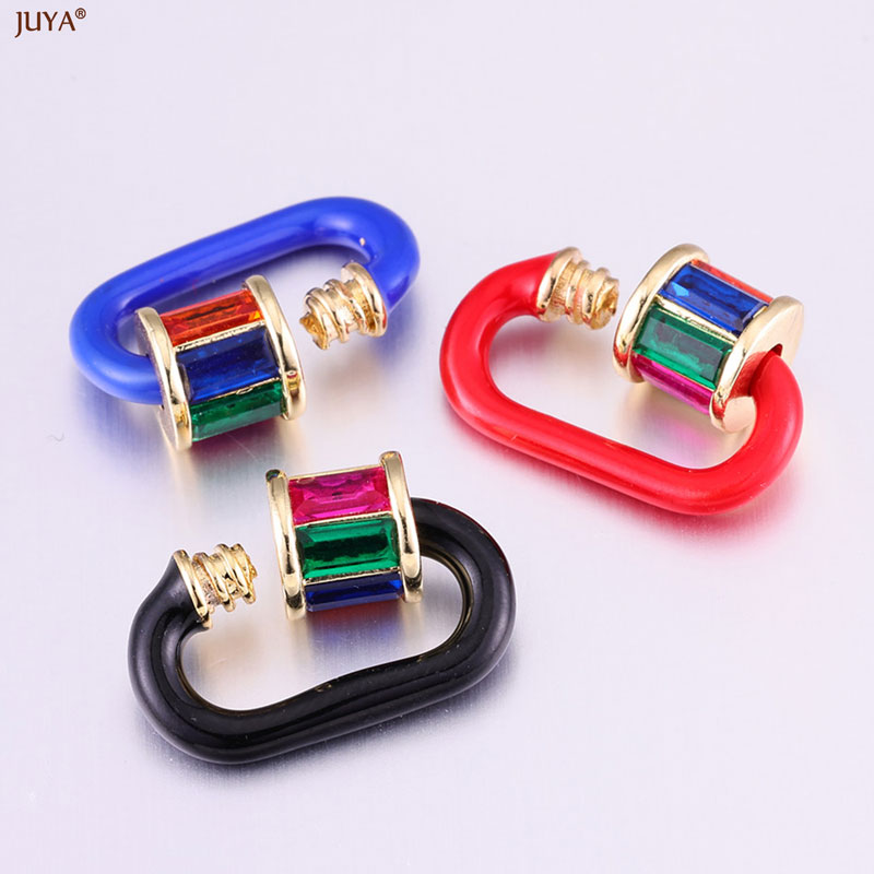 JUYA Rainbow Crystal Enamel Sc - Jewelry Making Parts ulasan dan harga