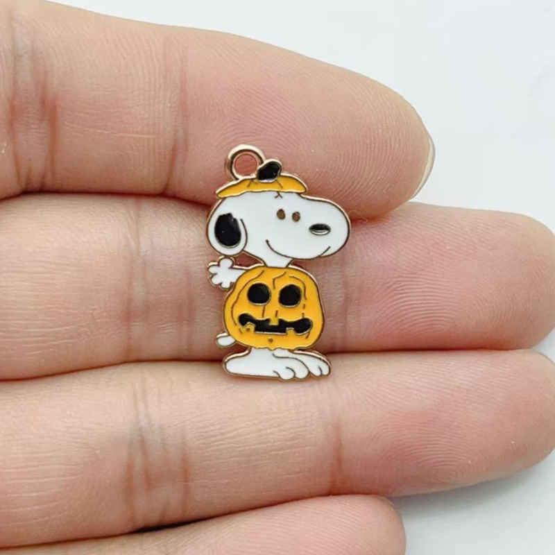 10Pcs Cute Halloween Cartoon P - Jewelry Making Jewelry ulasan dan harga