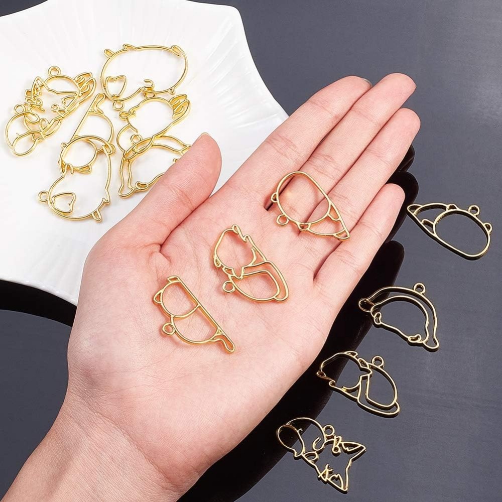 14pcs Hibernator Theme Open Be - Jewelry Making Resin ulasan dan harga