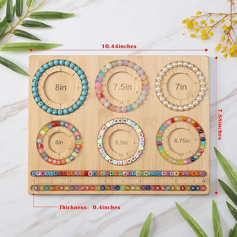 Bamboo Beading Board Imperial  - Jewelry Making Using Beads ulasan dan harga