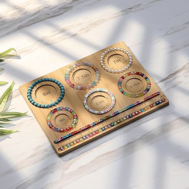 Bamboo Beading Board Imperial  - Jewelry Making Using Beads ulasan dan harga