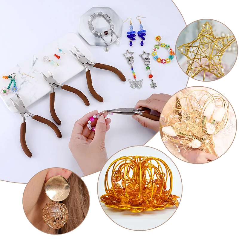 Needle Nose Pliers Round Nose  - Jewelry Making Using Beads ulasan dan harga