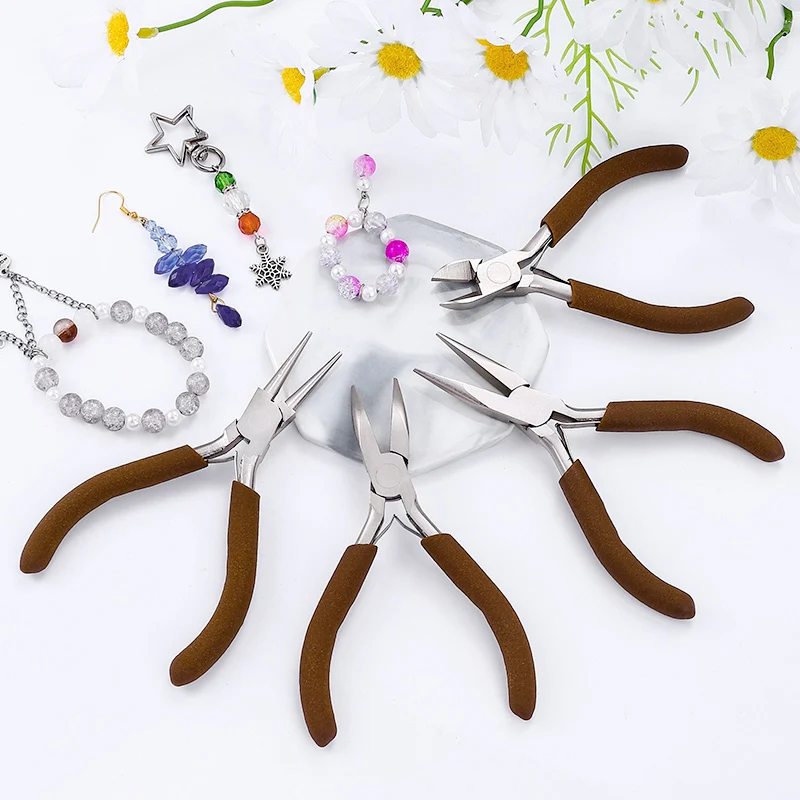 Needle Nose Pliers Round Nose  - Jewelry Making Using Beads ulasan dan harga