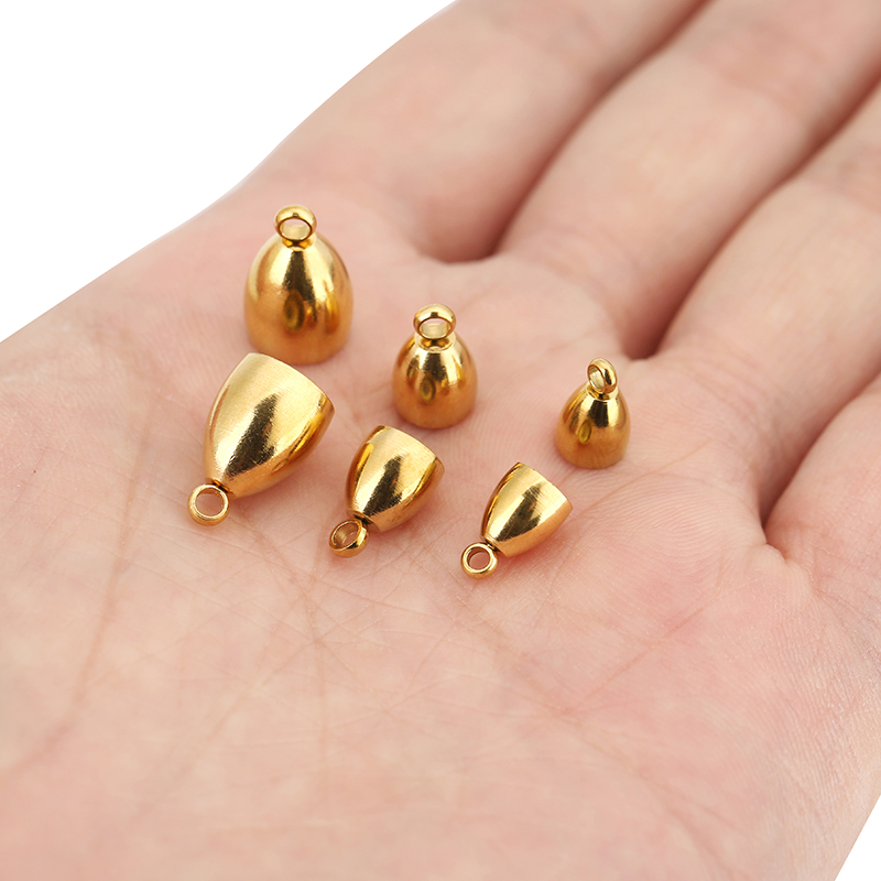 10pcs PVD Never Fade Stainless - Jewelry Making Parts ulasan dan harga
