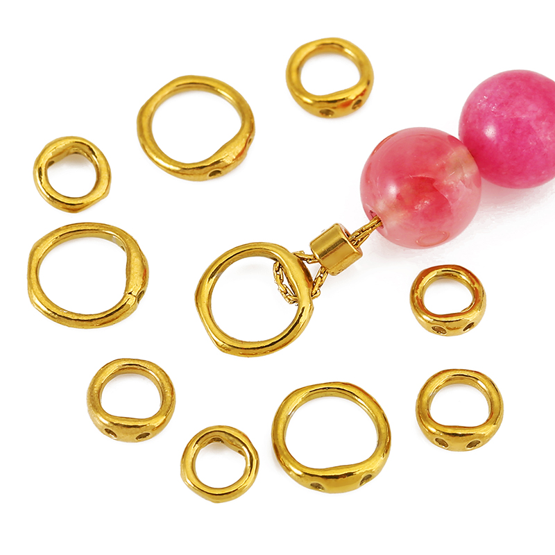 30pcs 5/6/8mm Stainless Steel  - Jewelry Making With Beads ulasan dan harga