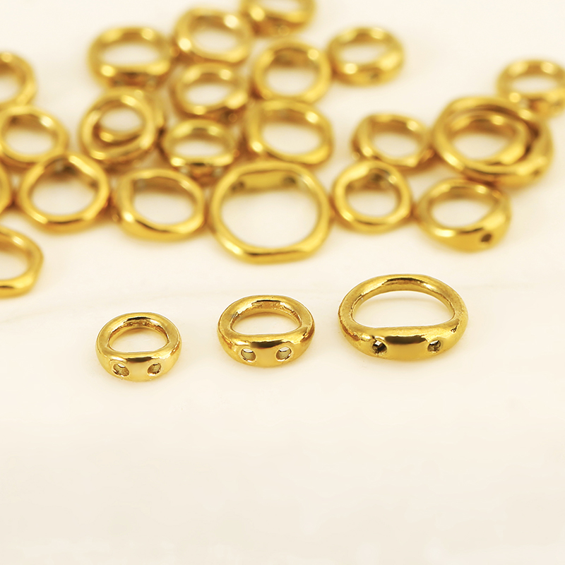 30pcs 5/6/8mm Stainless Steel  - Jewelry Making With Beads ulasan dan harga