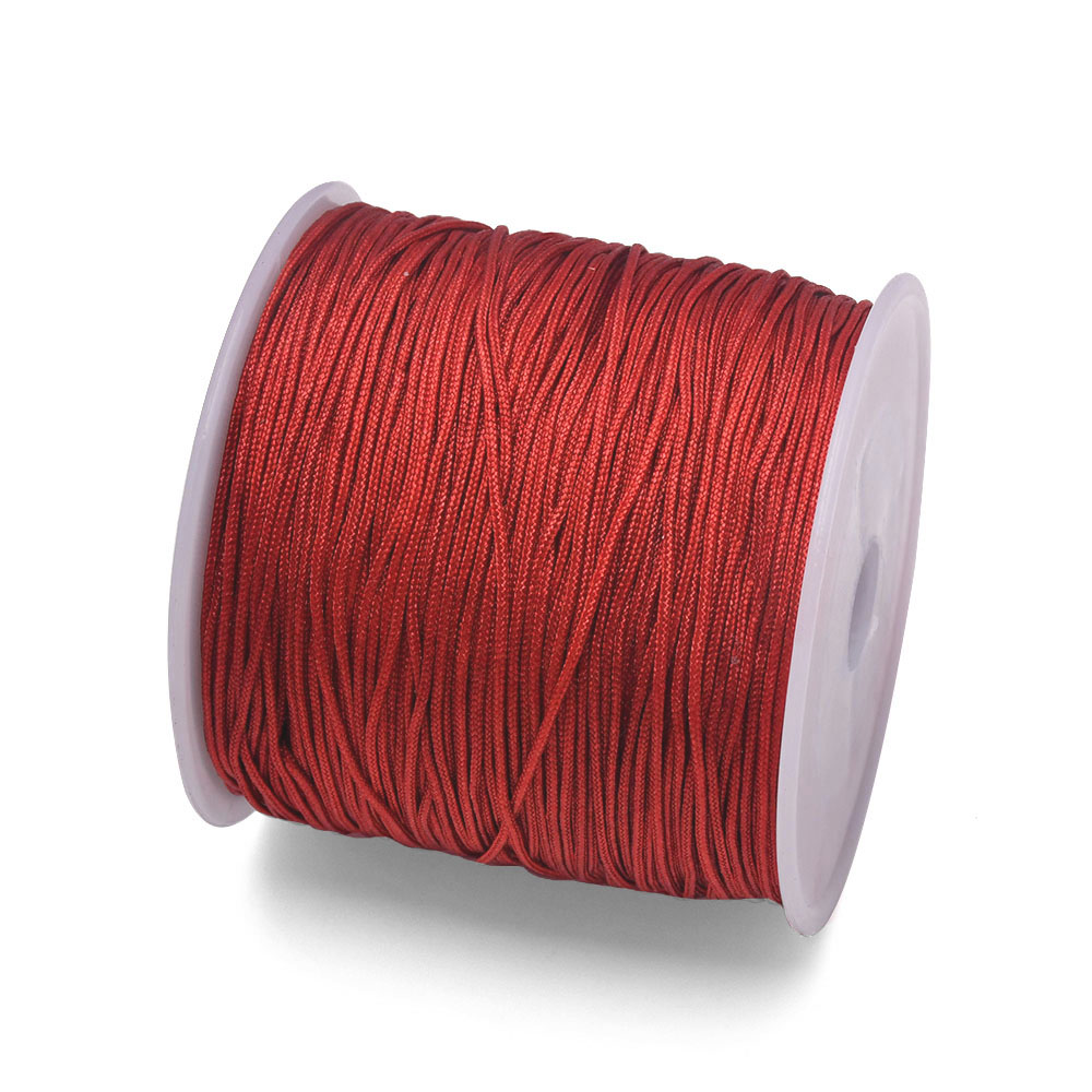 100Yards Craft Nylon Satin Cor - Jewelry Making Using Beads ulasan dan harga