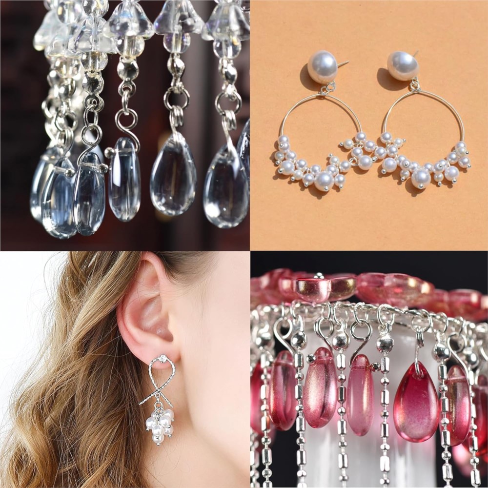 100pcs Round Ball Head Pins Fl - Jewelry Making Using Beads ulasan dan harga