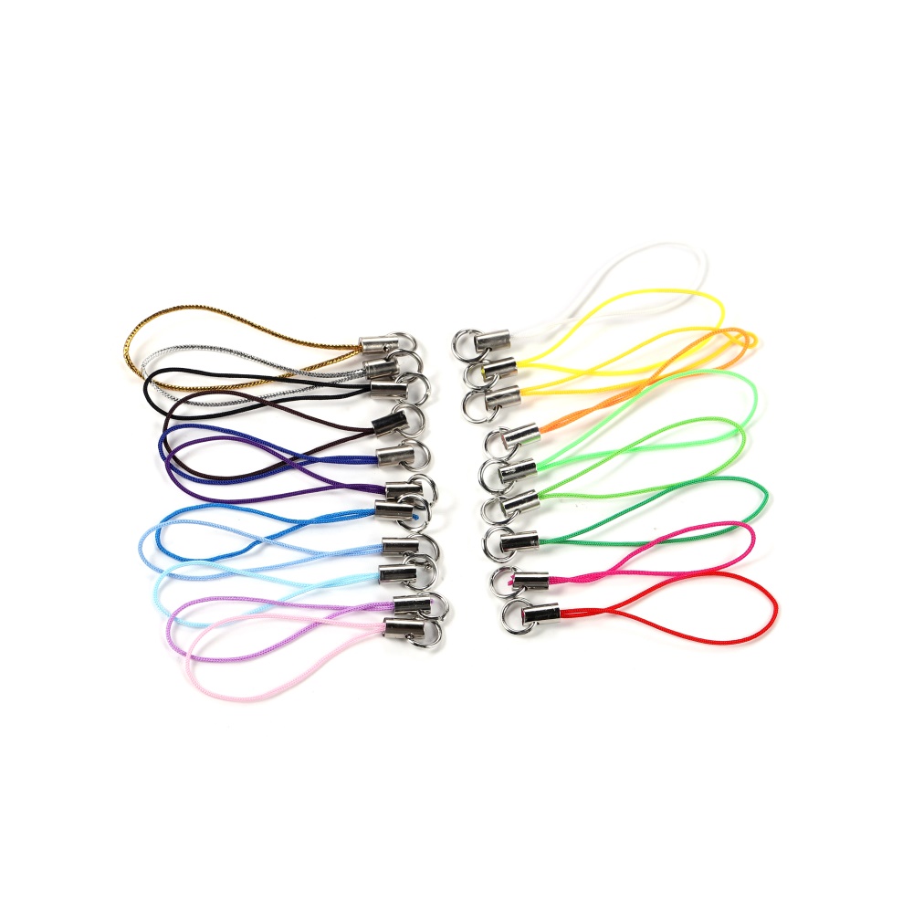 20/50/100Pcs Mix Polyester Cor - Jump Ring Assorted ulasan dan harga