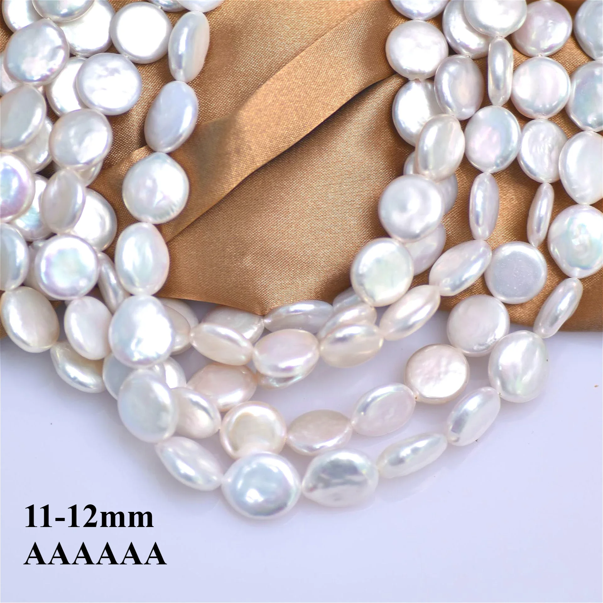 11-12mm 6A Natural Radiant Fre - Jewelry Making The Well ulasan dan harga