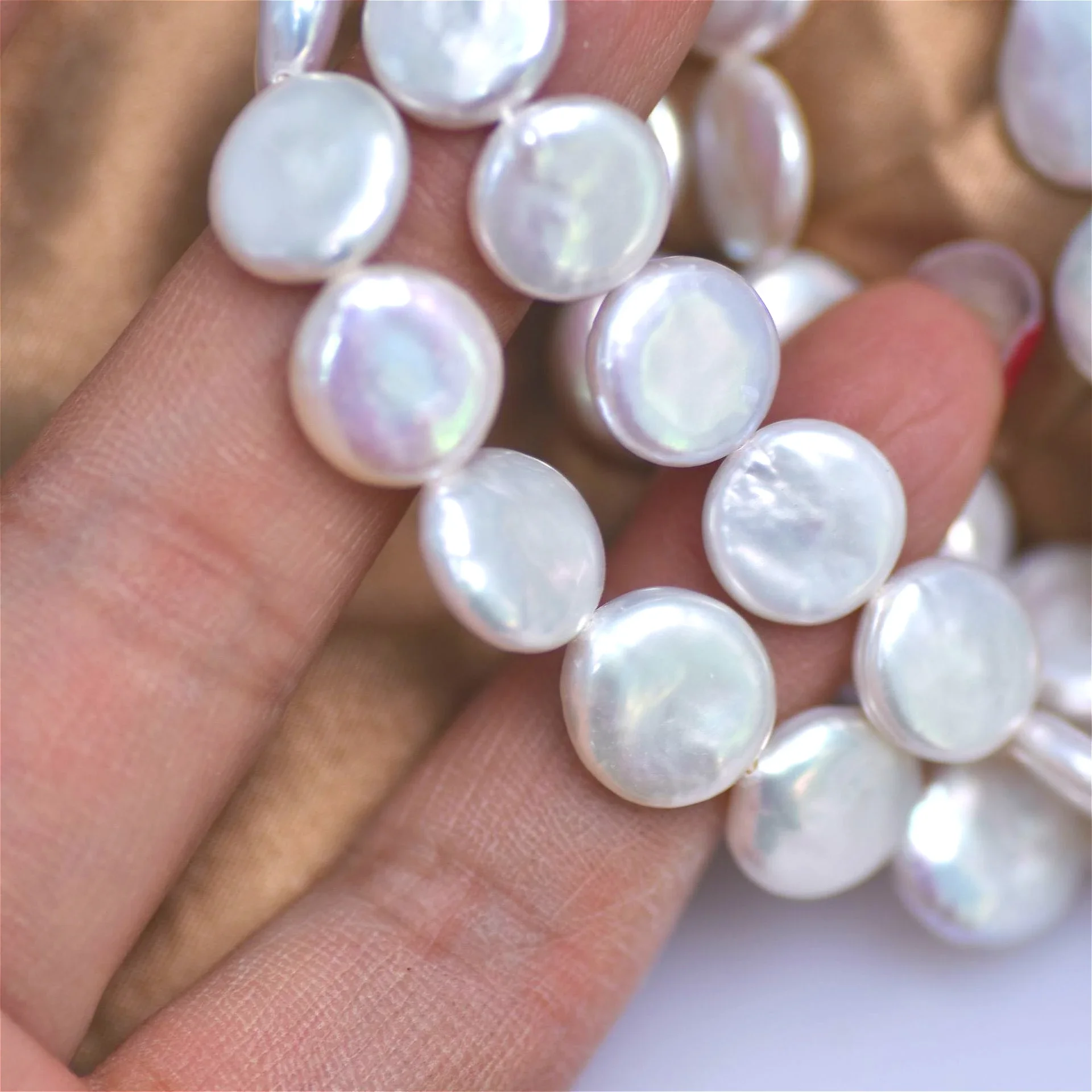 11-12mm 6A Natural Radiant Fre - Jewelry Making The Well ulasan dan harga