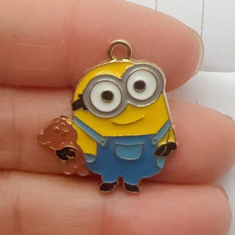 10pcs alloy drip oil cartoon p - Jewelry Making Jewelry ulasan dan harga