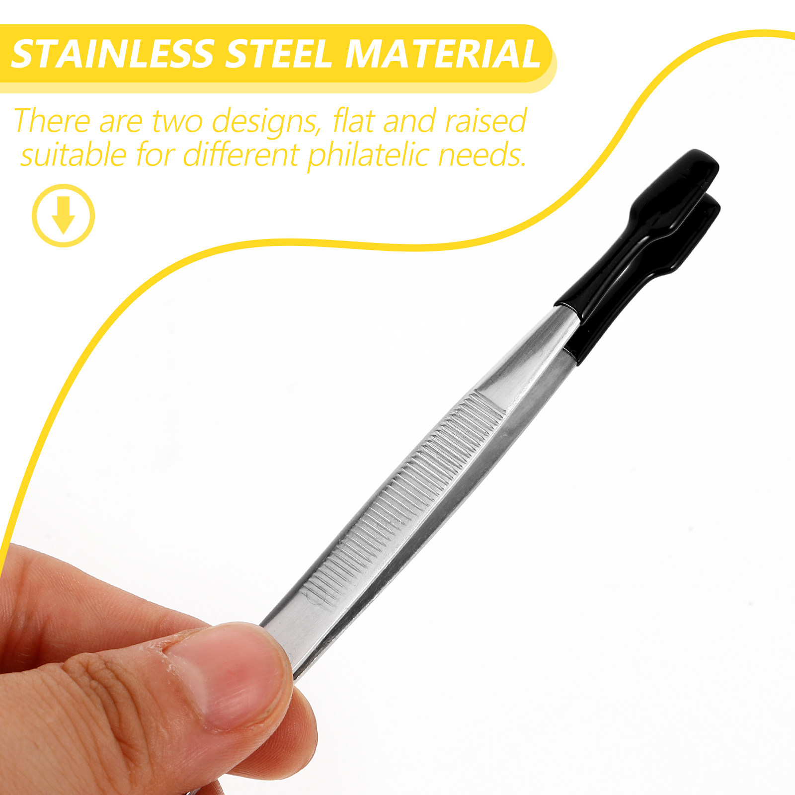 2Pcs Premium Stainless Steel S - Jewelry Making Using Beads ulasan dan harga