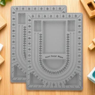 2Pcs Bead Design Boards Neckla - Jewelry Making With Beads ulasan dan harga