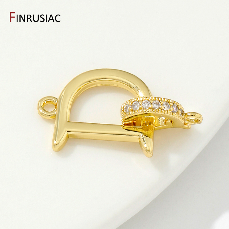 18K Gold Plated Brass Fastener - Jewelry Making With Beads ulasan dan harga