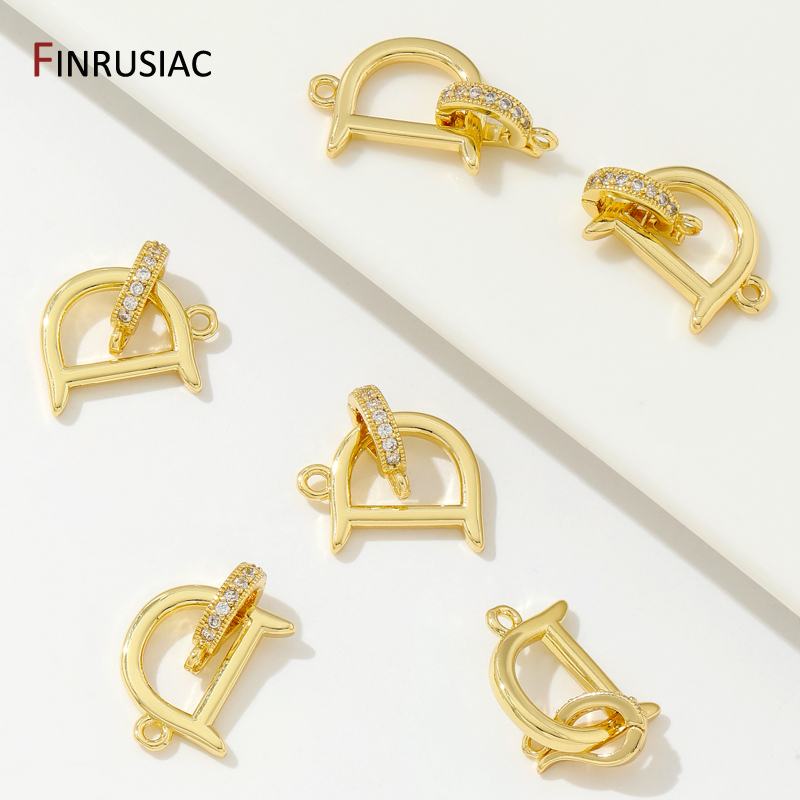 18K Gold Plated Brass Fastener - Jewelry Making With Beads ulasan dan harga
