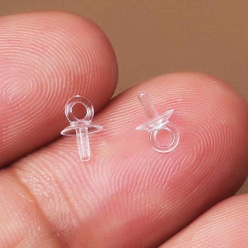 100Pcs Resin Cup Eye Pins Clea - Jewelry Making Using Beads ulasan dan harga