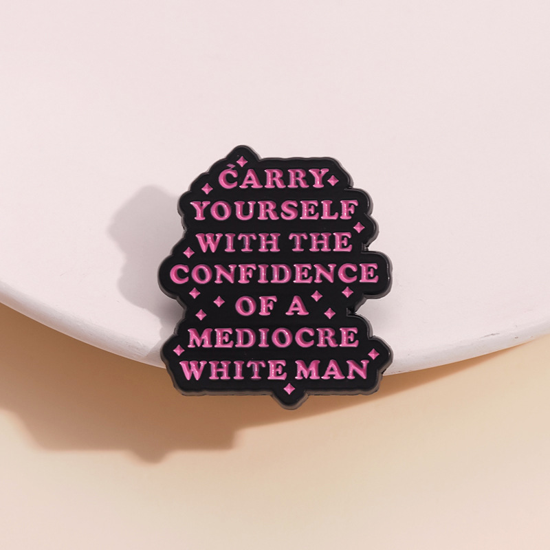 Girl Power Enamel Brooches Fem - Jewelry Making The Well ulasan dan harga