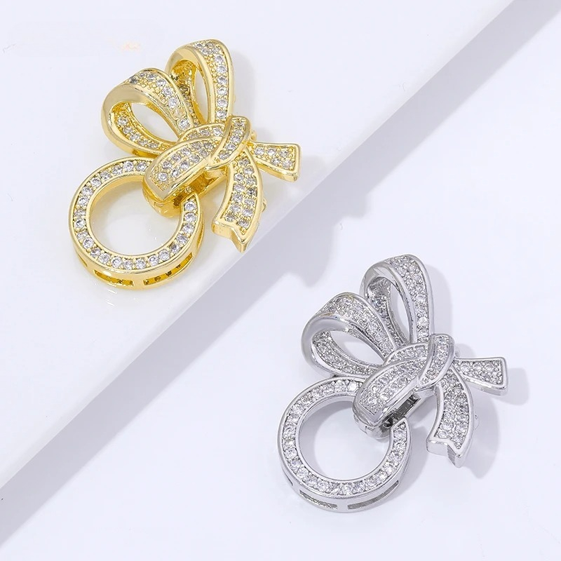 18K Gold Plated Pearl Clasps C - Jewelry Making With Beads ulasan dan harga