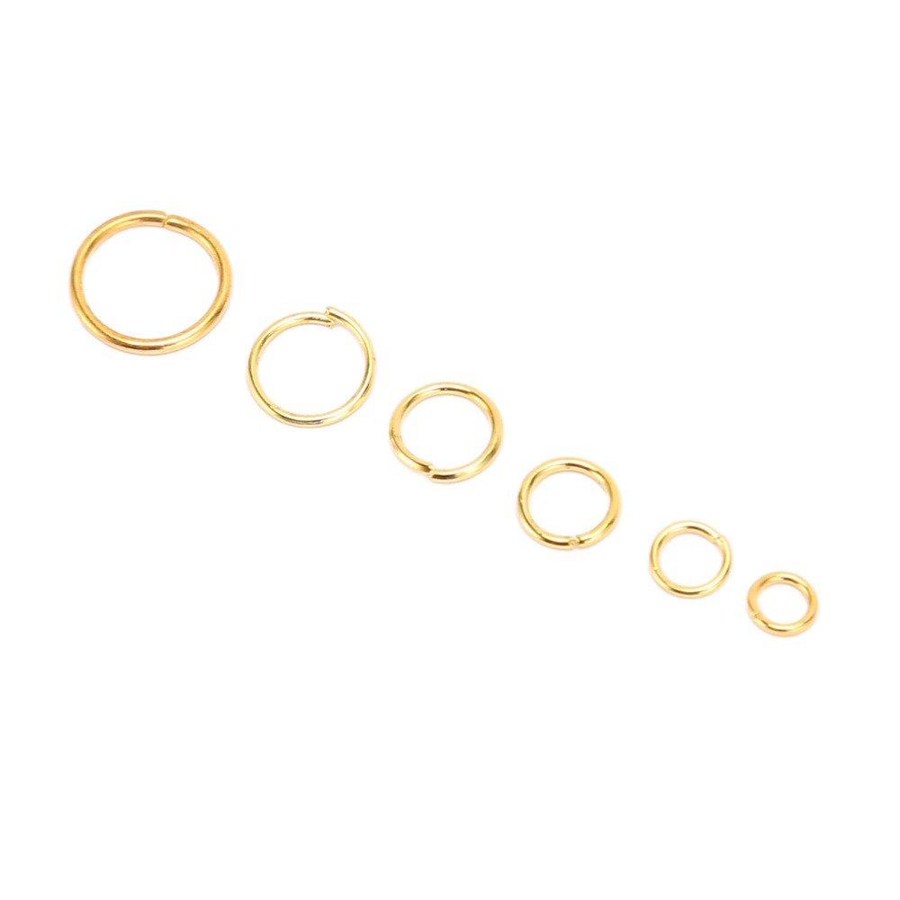 5pcs Assorted Size Jump Rings  - Jump Ring Assorted ulasan dan harga