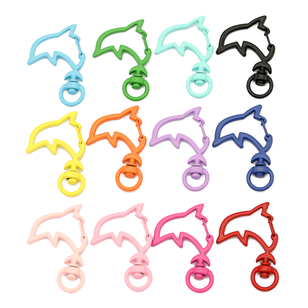 10pcs Candy Colors Metal Dolph - Jewelry Making Metal Supplies ulasan dan harga