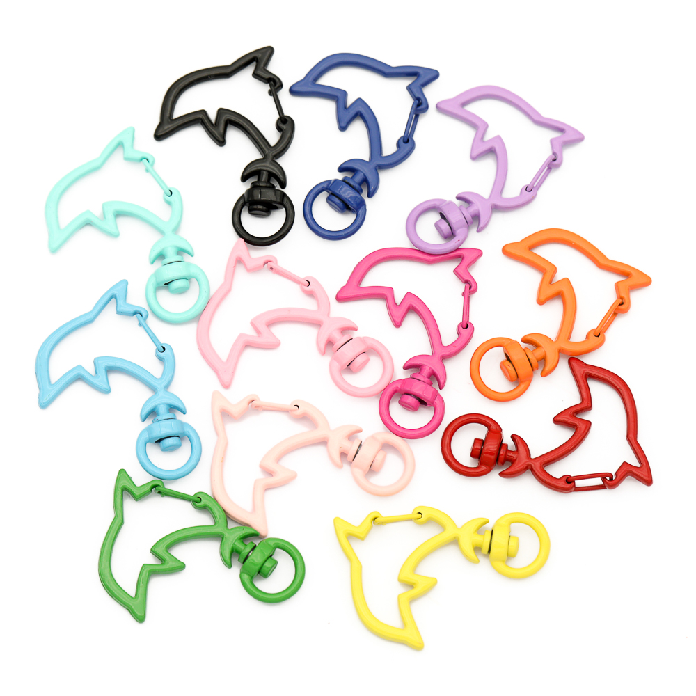 10pcs Candy Colors Metal Dolph - Jewelry Making Metal Supplies ulasan dan harga