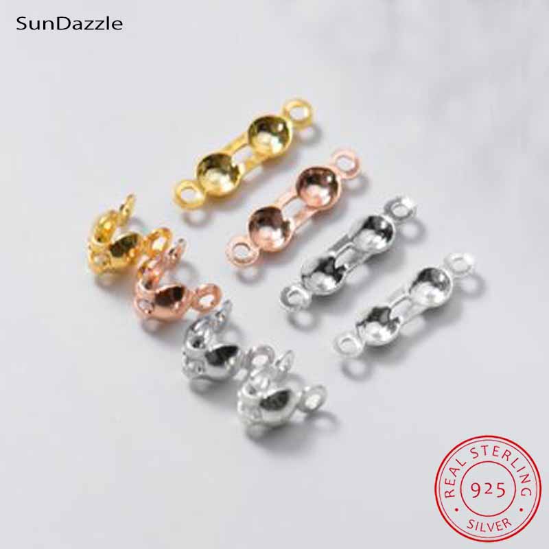 4pcs Genuine Real Pure Solid 9 - Jewelry Making Basics ulasan dan harga