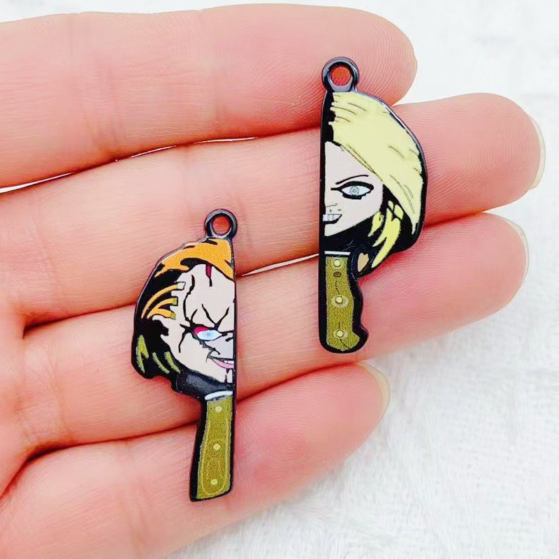 10pcs cartoon clown funny coup - Jewelry Making Jewelry ulasan dan harga