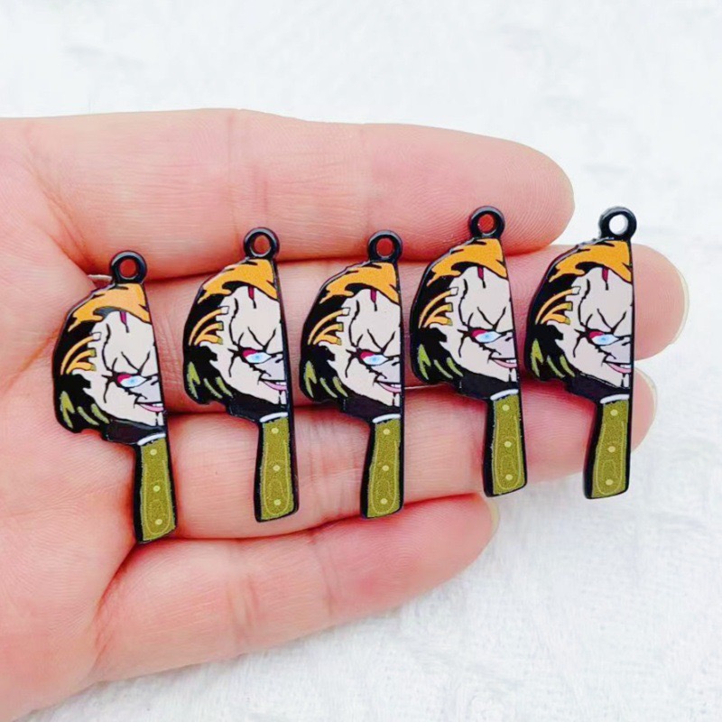 10pcs cartoon clown funny coup - Jewelry Making Jewelry ulasan dan harga