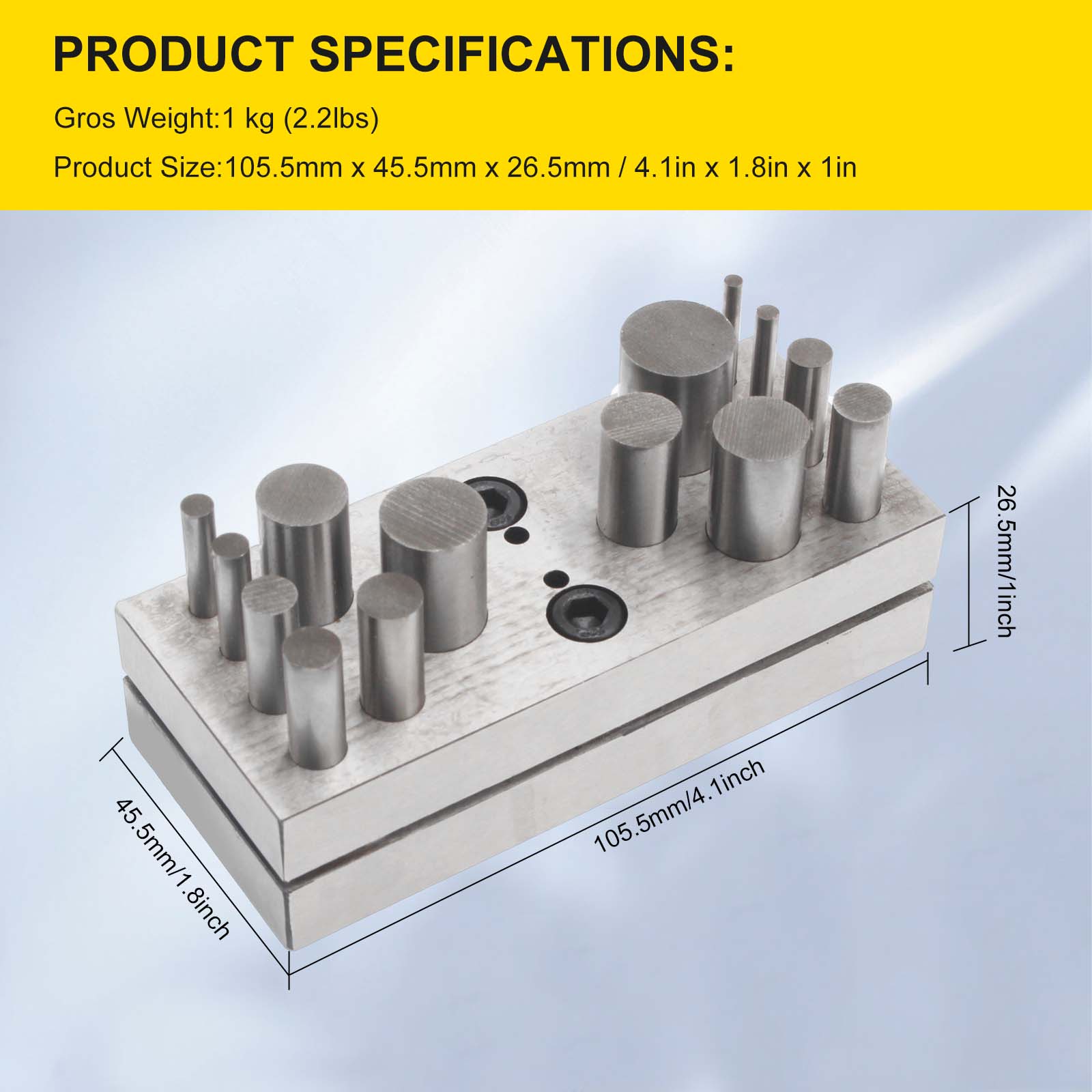 14-Piece Disc Cutter & Round P - Jewelry Making Kit Professional ulasan dan harga