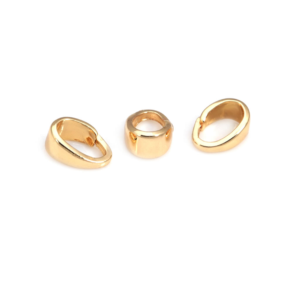 7x3.5MM 6x4MM 7x5MM 9x4MM 18K  - Jewelry Making Metal Supplies ulasan dan harga