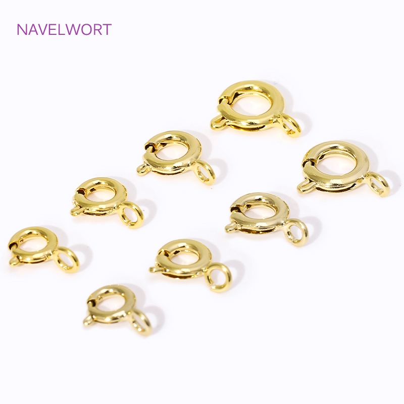 14K/18K Gold Plated Brass Spri - Jewelry Making Metal Supplies ulasan dan harga