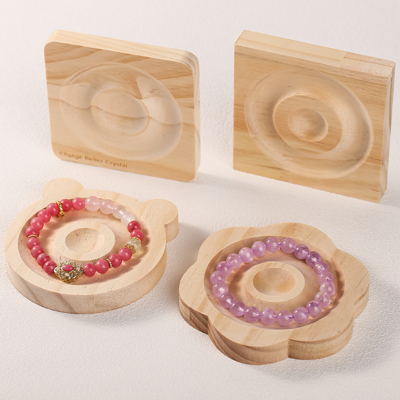 1Pc DIY Natural Wooden Beading - Jewelry Making Basics ulasan dan harga