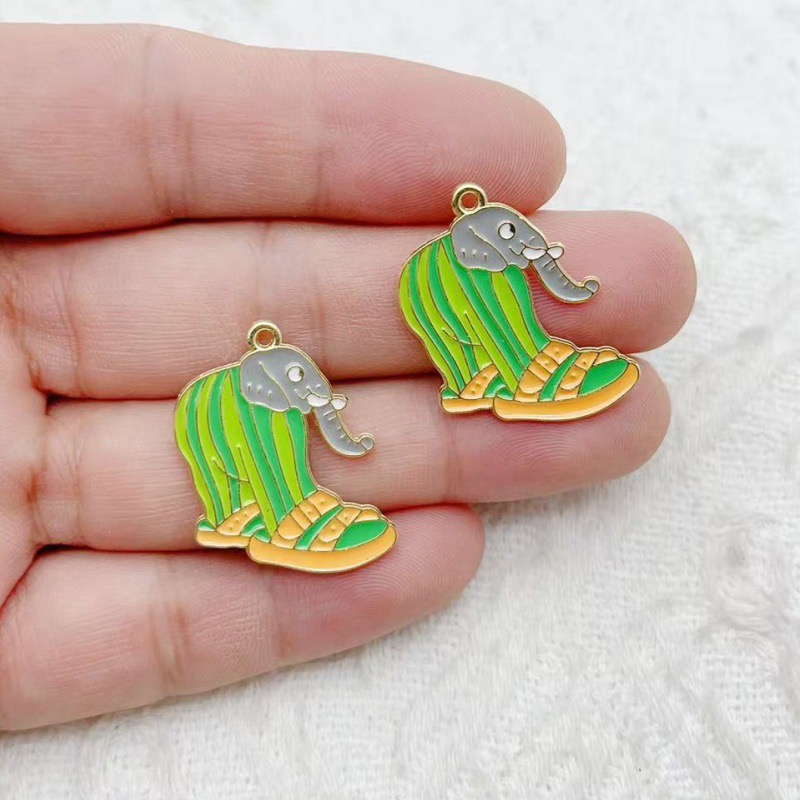 10pcs Creative Alloy Drip Oil  - Jewelry Making Jewelry ulasan dan harga