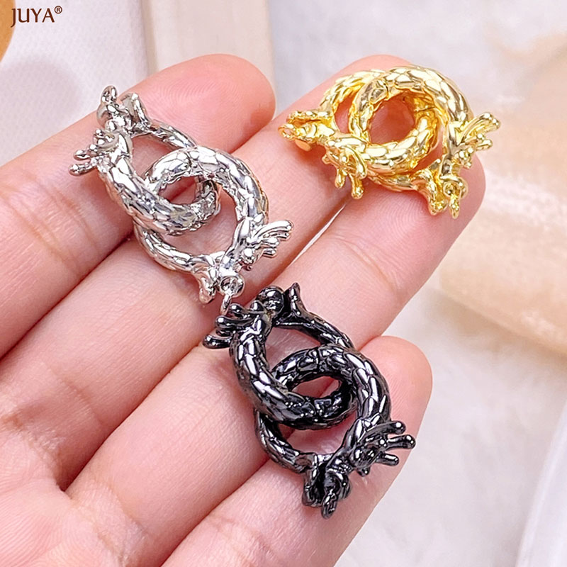 JUYA 18k Gold Silver Plated Co - Jewelry Making With Beads ulasan dan harga