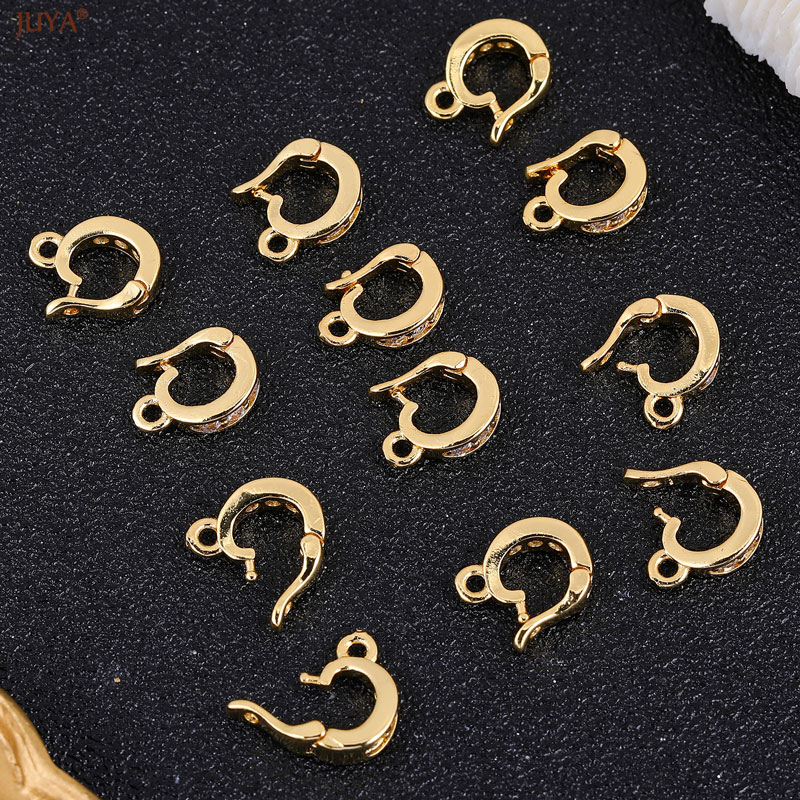 JUYA 18k Gold Silver Plated Co - Jewelry Making With Beads ulasan dan harga