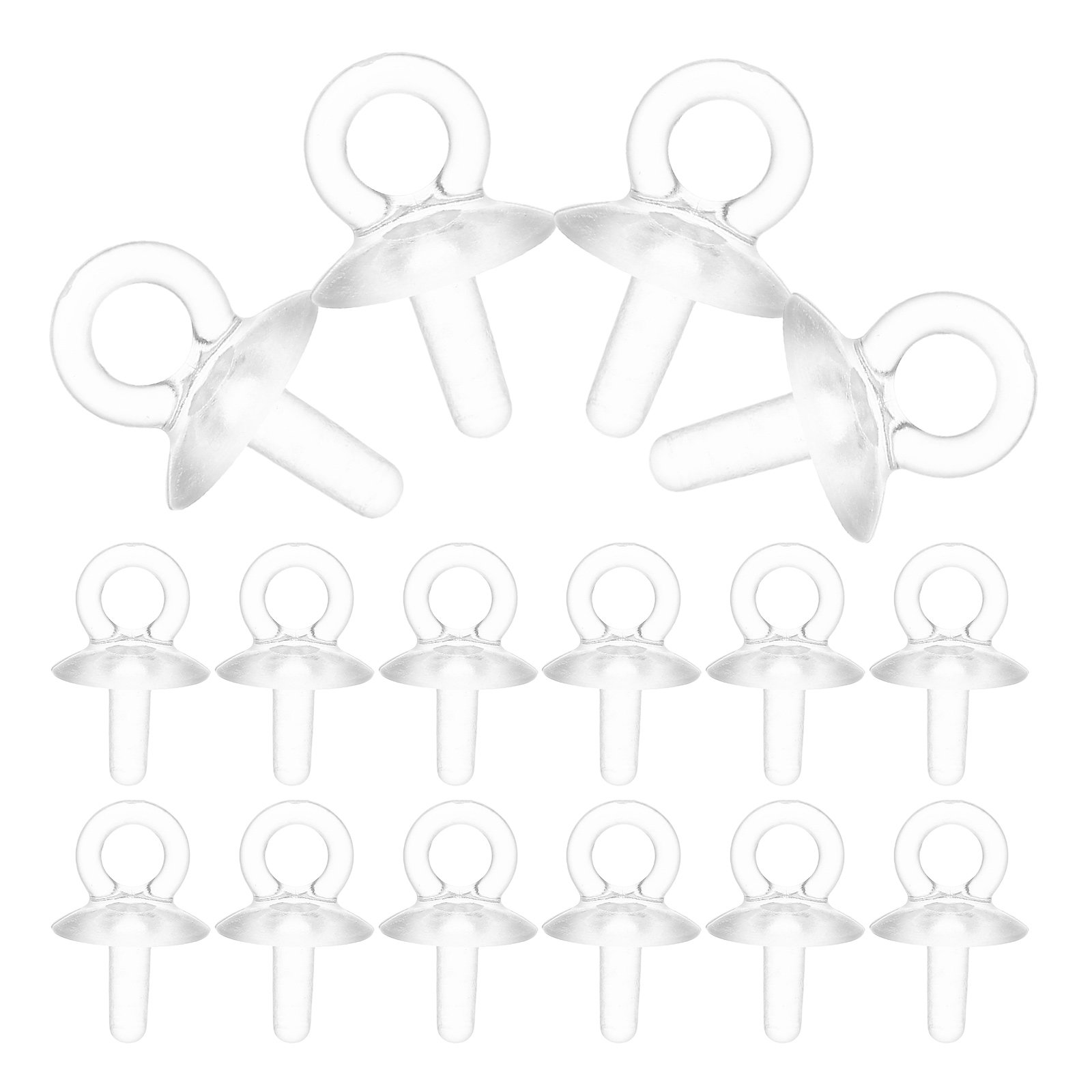 100Pcs Resin Cup Eye Pins Pear - Jewelry Making Resin ulasan dan harga