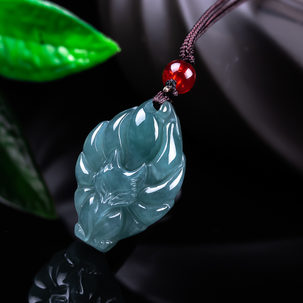 Natural Burmese Jadeite Fox Pe - Jewelry Making Jewelry ulasan dan harga