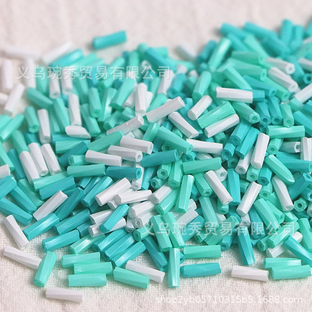 260 Solid Color Tube Beads 2x6 - Seed Bead Tube ulasan dan harga